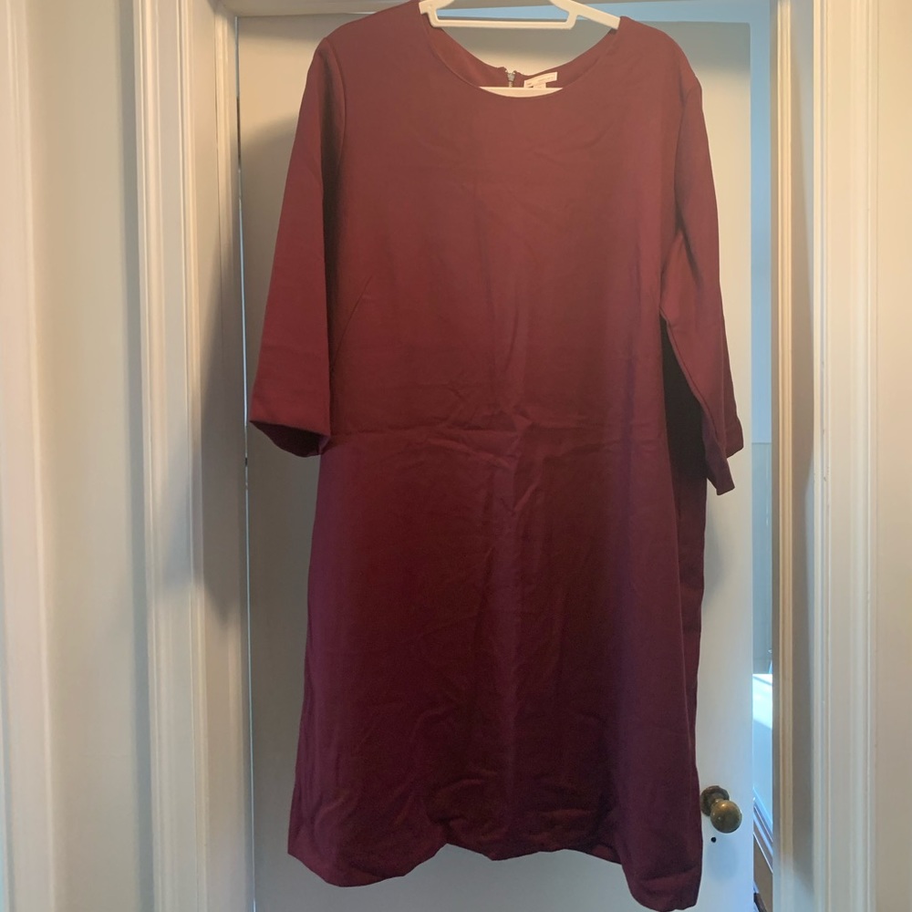 Gap Quarter Sleeve Shift Dress